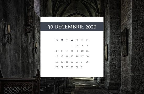 Sărbători religioase 30 decembrie