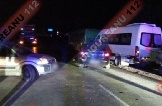 Accident rutier în lanț pe traseul R-12 "Dondușeni-Drochia" [FOTO]