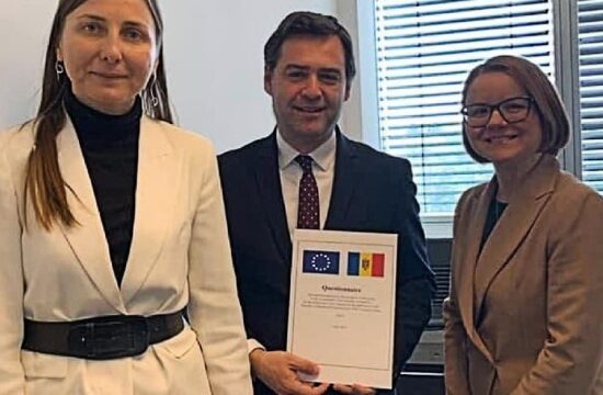 Republica Moldova a primit chestionarul Comisiei Europene privind cererea de aderare la UE