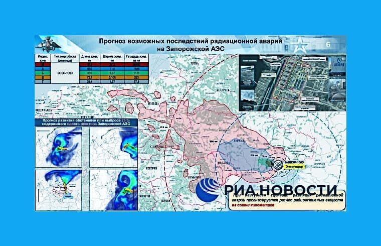 Rusia amenință Europa cu norul radioactiv de la centrala Zaporojie