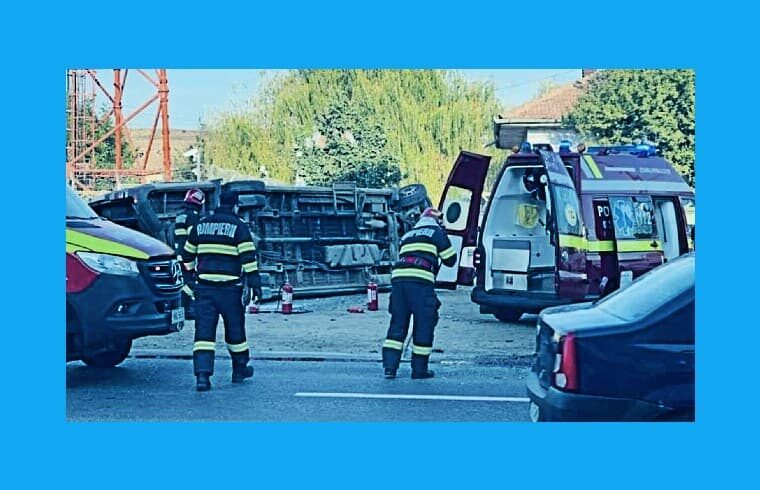 Un TIR condus de moldovean a produs un accident grav în România